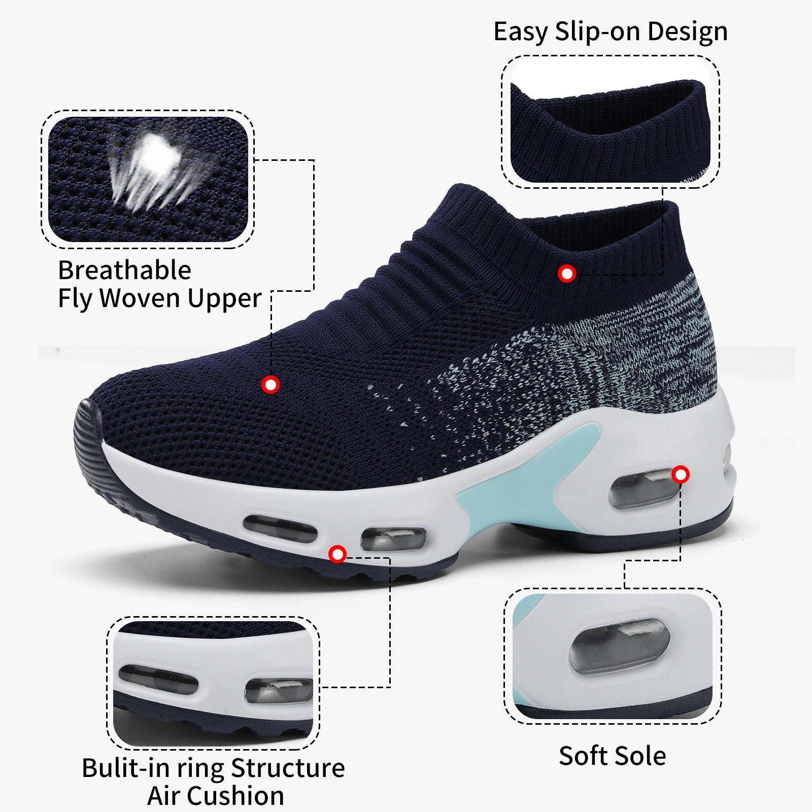 SK1010(balck and blue)