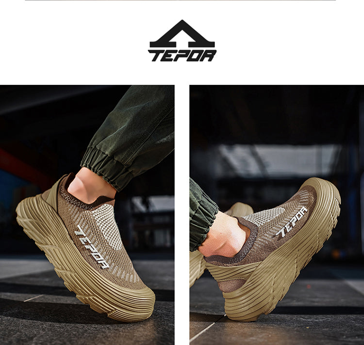 LiuYun Slip-On Wool-Blend Sneakers