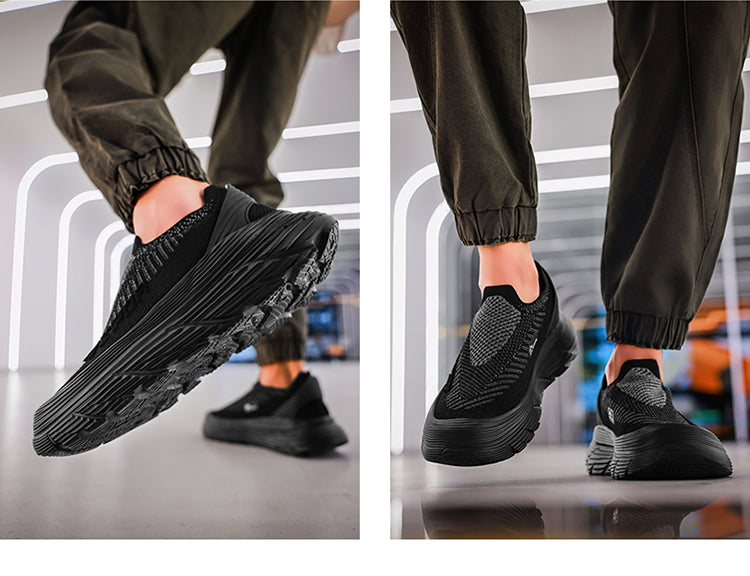 LiuYun Slip-On Wool-Blend Sneakers
