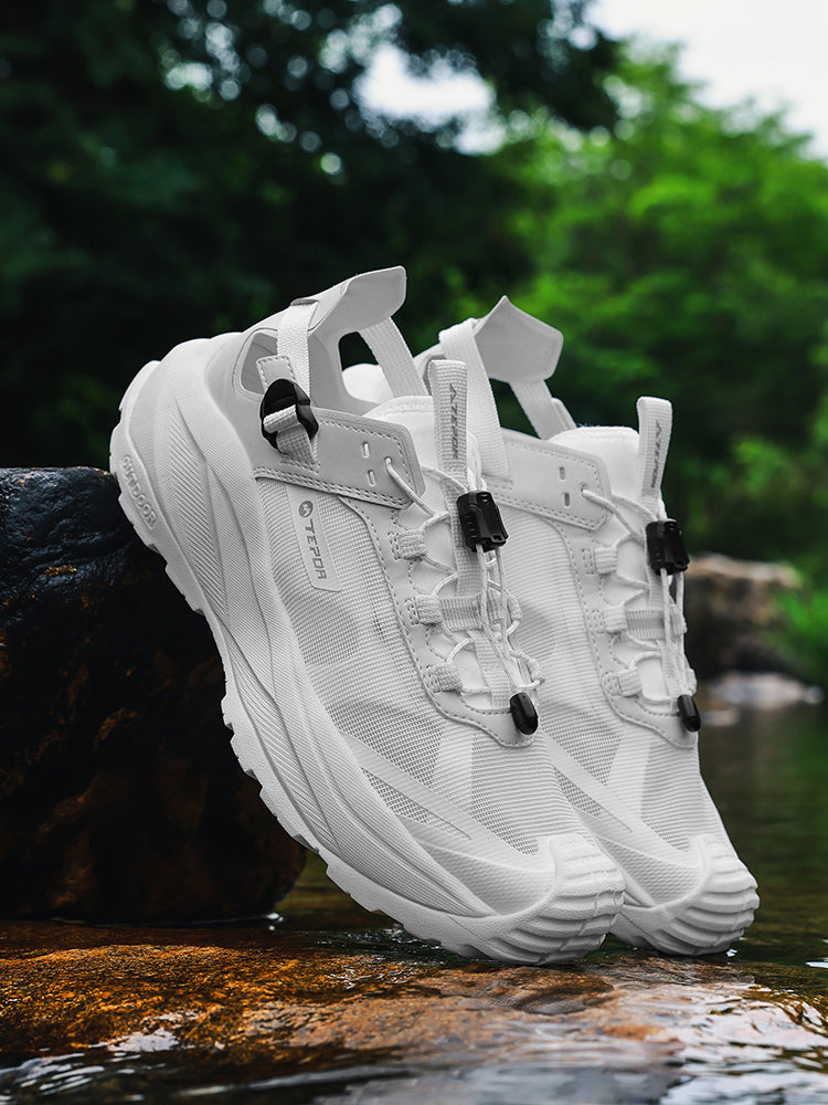 TEPOR men's white outdoor sports sandals, featuring durable design and comfortable fit, perfect for outdoor activities. Official authentic product from TEPOR, a brand since 1986.